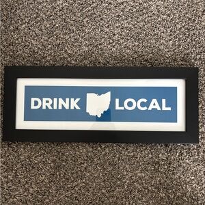Drink Local Sign